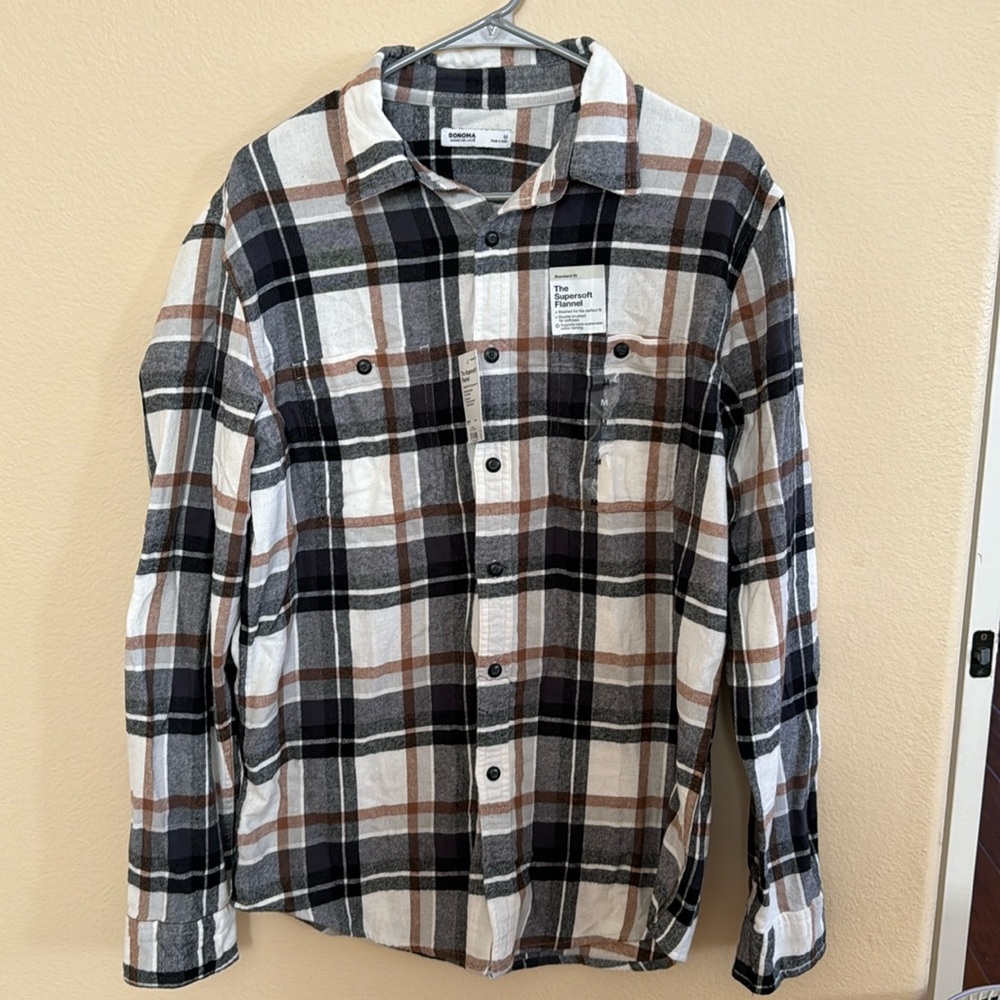 🆕 Sonoma Men Flannel